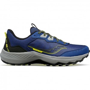 Saucony Aura TR Men's Wide Running Shoes Indigo | Jeddah YUQBG