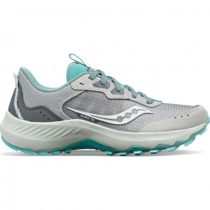 Saucony Aura TR Women's Wide Running Shoes Grey | Jeddah ONLHD