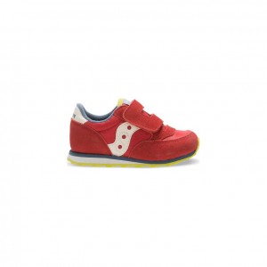 Saucony Baby Jazz Hook & Loop Little Kids' Sneakers Red | KSA SFJIE