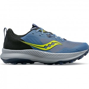 Saucony Blaze TR Men's Trail Running Shoes Blue / Black | KSA SLXCR