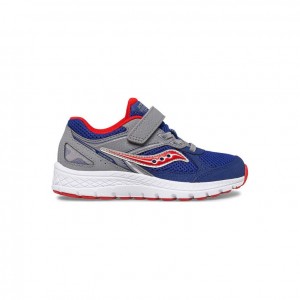 Saucony Cohesion 14 A/C Big Kids' Sneakers Navy / Grey | Jeddah NVHFZ