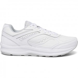 Saucony Echelon Walker 3 Extra Men's Wide Running Shoes White | Jeddah MNEXL