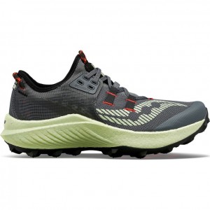 Saucony Endorphin Rift Men's Trail Running Shoes Grey / Mint | Jeddah VODUF