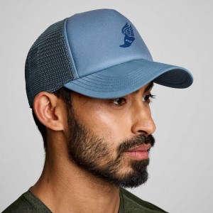 Saucony Foamie Men's Trucker Hats Blue | Jeddah TPBQR