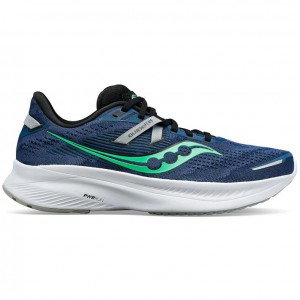 Saucony Guide 16 Men's Running Shoes Blue | Jeddah ASCWG