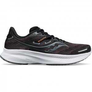 Saucony Guide 16 Men's Wide Running Shoes Black | KSA RZQGE