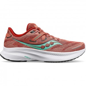 Saucony Guide 16 Women's Running Shoes Coral | Riyadh MNADO