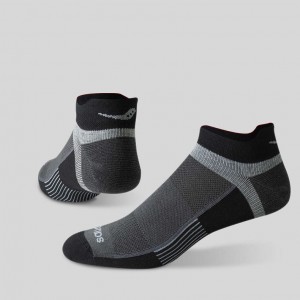 Saucony Inferno Liteweight 3-Pack Men's Socks Black | Jeddah JYZHQ