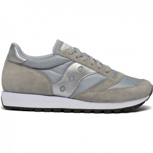 Saucony Jazz 81 Men's Sneakers Grey / Silver | Riyadh CKYHA