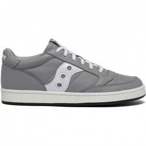 Saucony Jazz Court Women's Sneakers Grey / White | Jeddah USBRE