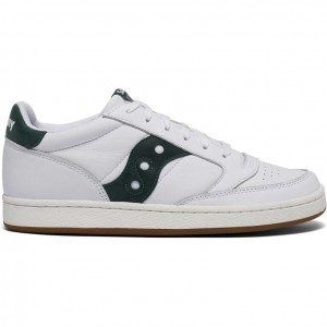 Saucony Jazz Court Women's Sneakers White / Green | Riyadh XQFRE