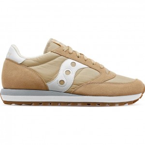 Saucony Jazz Original Men's Sneakers Beige | Riyadh XQBKU