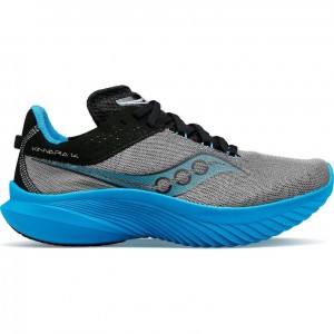 Saucony Kinvara 14 Men's Running Shoes Blue / Grey | Jeddah FCIQK