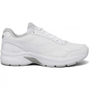 Saucony Omni Walker 3 Men's Walking Shoes White | Jeddah FYOVG