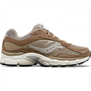 Saucony ProGrid Omni 9 Premium Men's Sneakers Brown | KSA NGTFZ