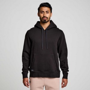 Saucony Recovery Men's Hoodie Black | Jeddah URJEK