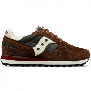 Saucony Shadow Original Premium Men's Sneakers Brown | Jeddah FOIUV