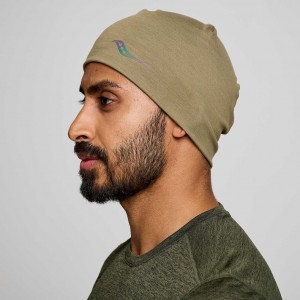 Saucony Solstice Men's Beanie Olive | Riyadh QVZWJ