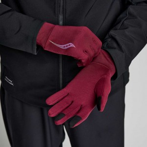 Saucony Solstice Men's Gloves Red | KSA IMLHW