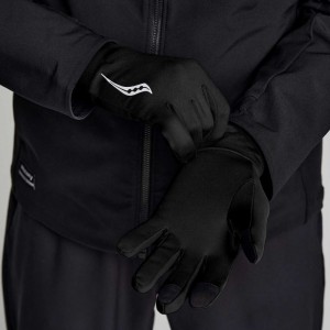 Saucony Solstice Women's Gloves Black | KSA IRLQC