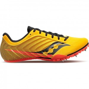 Saucony Spitfire 5 Women's Spikes Yellow | KSA XVUNY