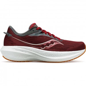 Saucony Triumph 21 Men's Running Shoes Red | KSA XHZJC