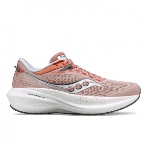 Saucony Triumph 21 Women's Running Shoes Coral | KSA OEGFS