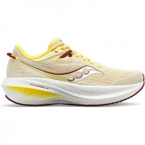 Saucony Triumph 21 Women's Running Shoes Yellow | KSA PKNSI