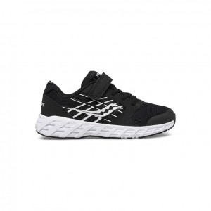 Saucony Wind 2.0 A/C Big Kids' Sneakers Black | Jeddah FCPQX