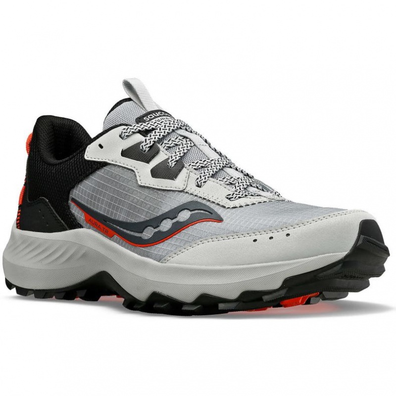 Saucony Aura TR Men's Trail Running Shoes Grey | Riyadh VULZG