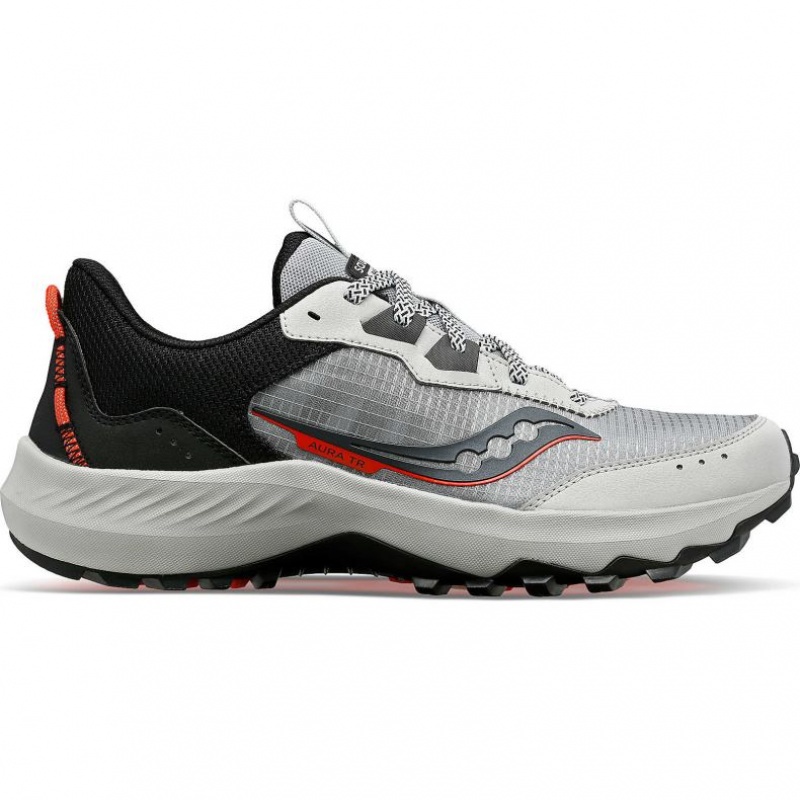 Saucony Aura TR Men\'s Trail Running Shoes Grey | Riyadh VULZG