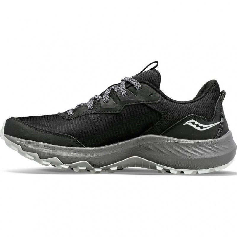 Saucony Aura TR Men's Wide Running Shoes Black | Riyadh SXLCO