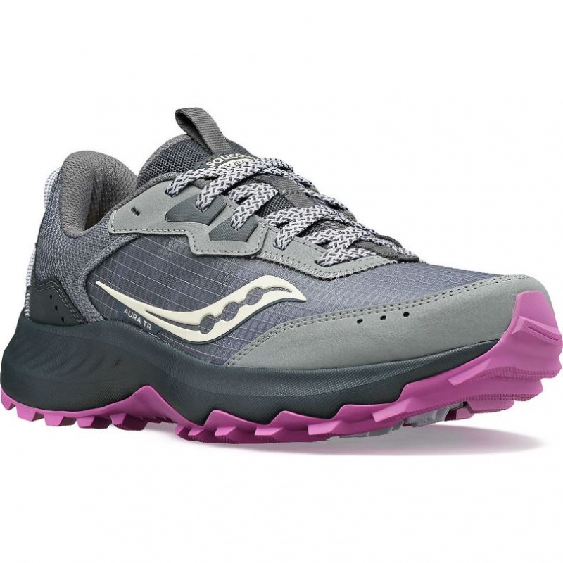 Saucony Aura TR Women's Trail Running Shoes Grey | Riyadh LWYRX