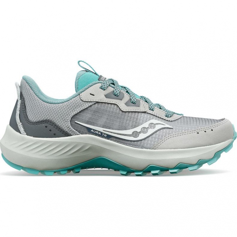 Saucony Aura TR Women\'s Wide Running Shoes Grey | Jeddah ONLHD