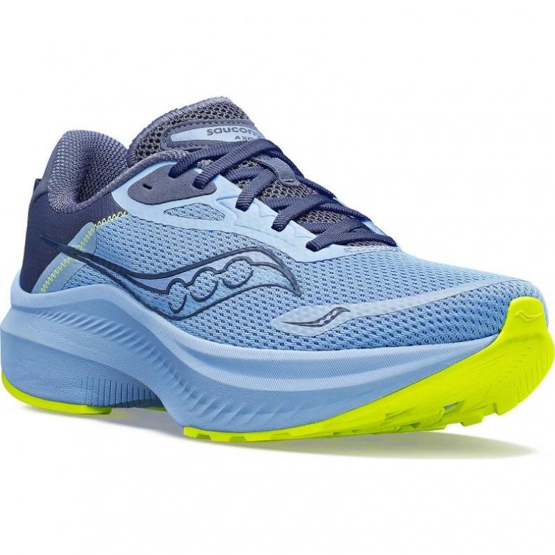 Saucony Axon 3 Women's Running Shoes Blue | Jeddah UTDXF