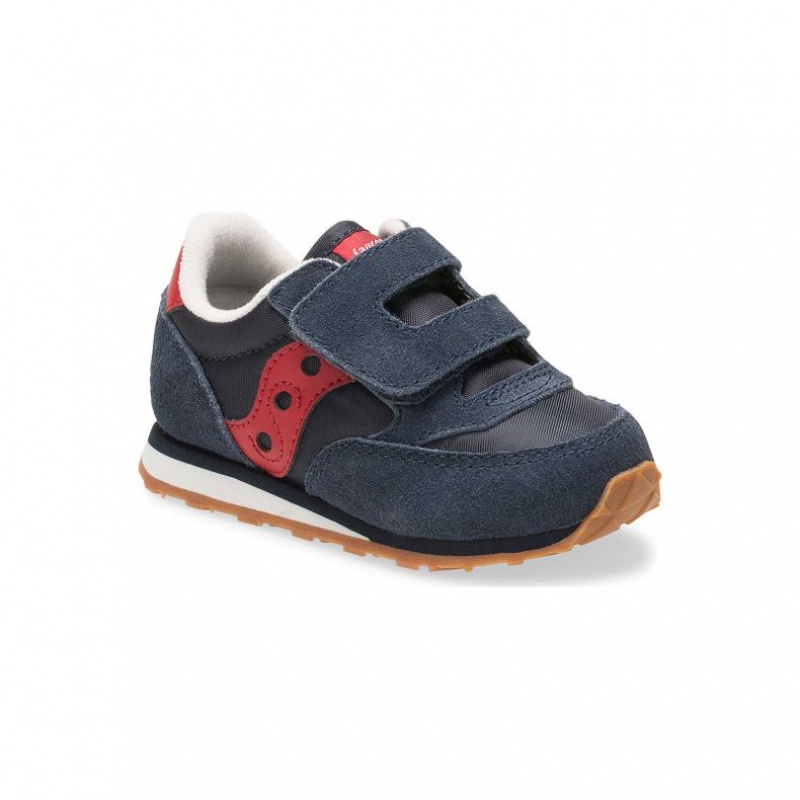 Saucony Baby Jazz Hook & Loop Little Kids' Sneakers Navy | Jeddah HQDZK