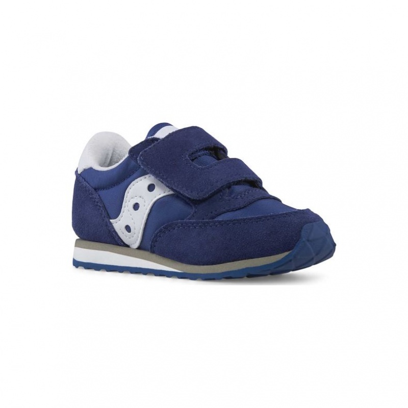 Saucony Baby Jazz Hook & Loop Little Kids' Sneakers Navy | KSA LHIYO