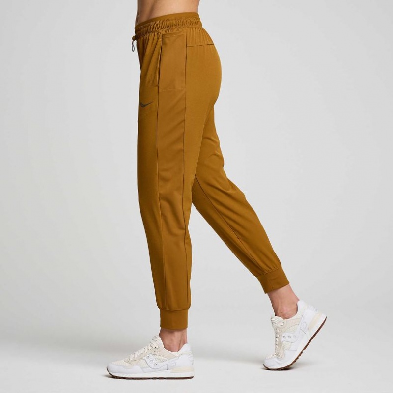 Saucony Boston Woven Women's Jogger Brown | Jeddah MGCPZ