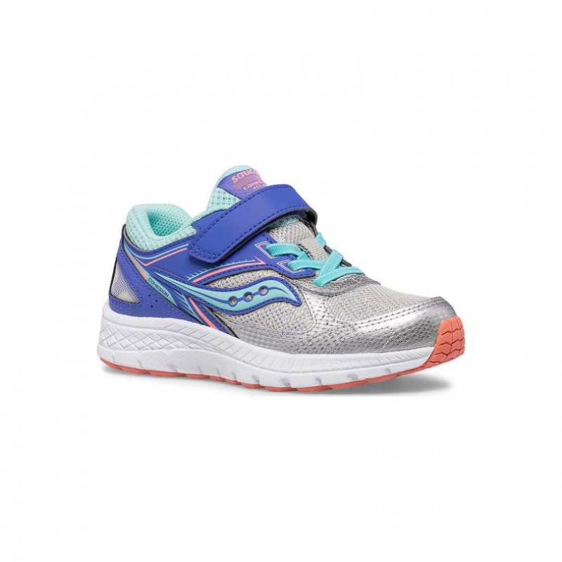 Saucony Cohesion 14 A/C Big Kids' Sneakers Silver | Riyadh EJUDK