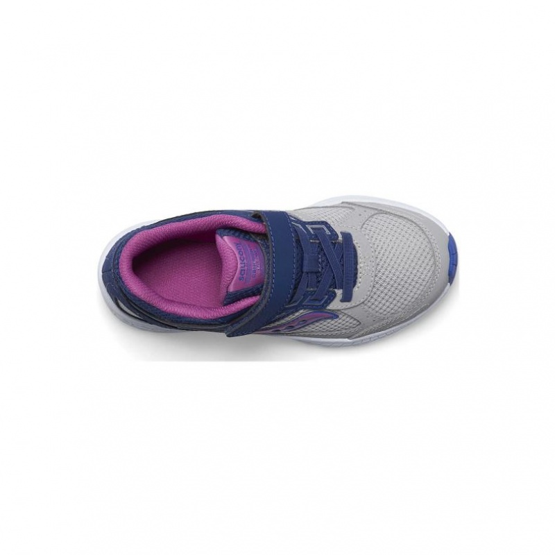 Saucony Cohesion 14 A/C Big Kids' Sneakers Navy / Grey | KSA EHWRF