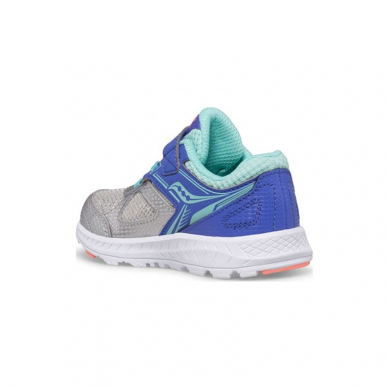 Saucony Cohesion 14 A/C Jr. Little Kids' Sneakers Blue / Silver | Riyadh BFDVK