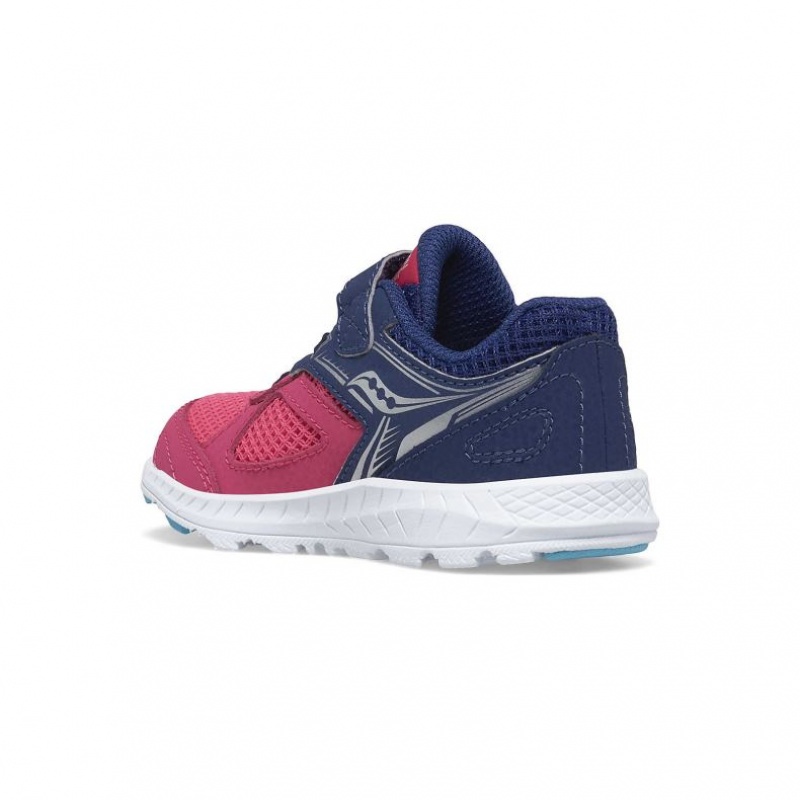 Saucony Cohesion 14 A/C Jr. Little Kids' Sneakers Pink / Navy | Jeddah VYIGM