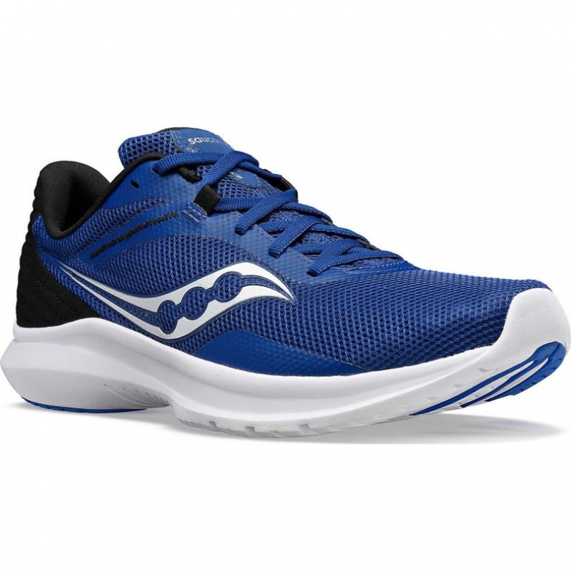 Saucony Convergence Men's Running Shoes Indigo / Black | KSA YIJAP