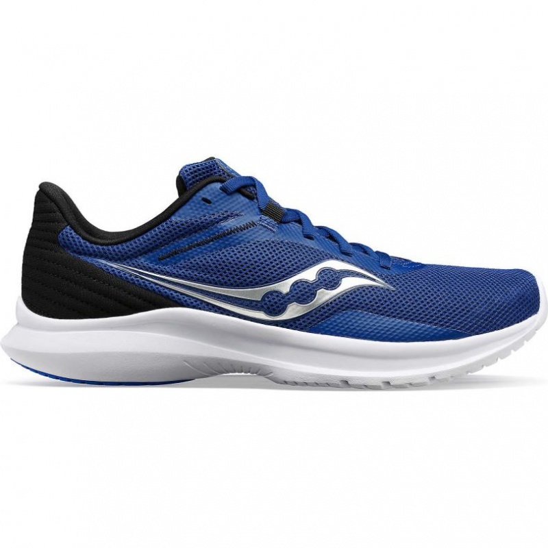 Saucony Convergence Men\'s Running Shoes Indigo / Black | KSA YIJAP