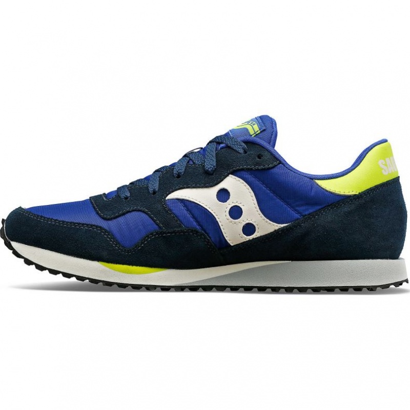 Saucony DXN Men's Sneakers Blue / White / Light Green | Riyadh VXNYR