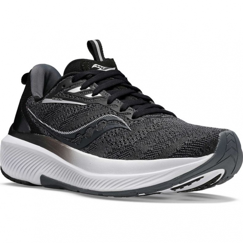 Saucony Echelon 9 Men's Running Shoes Black | Jeddah FPZRQ