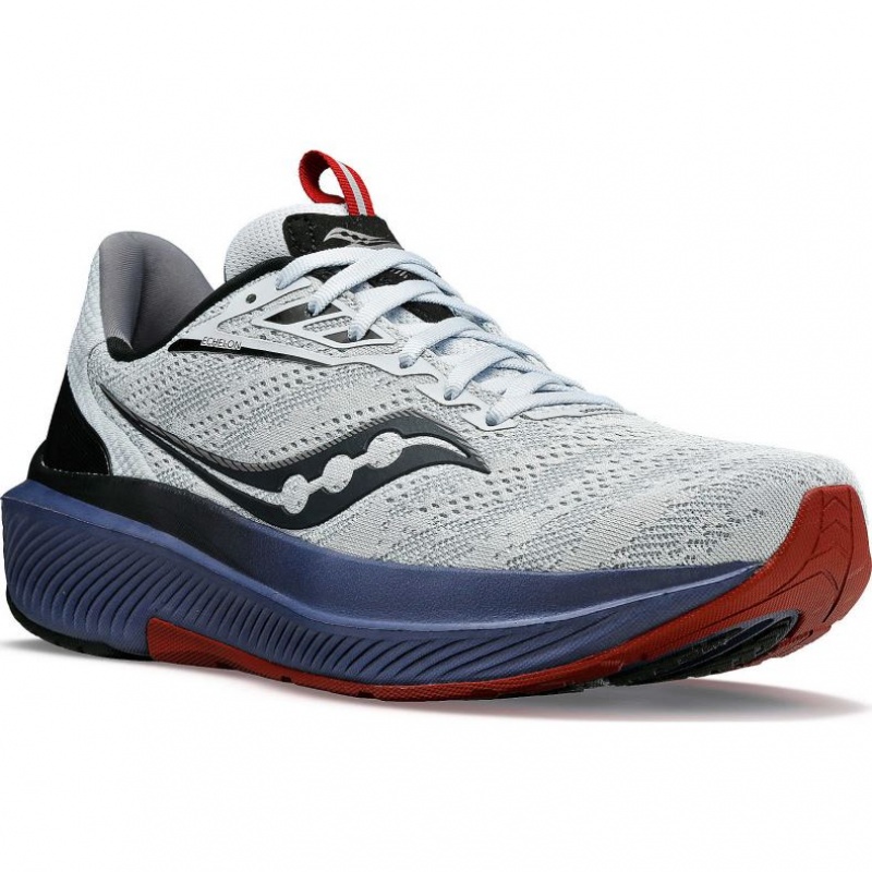 Saucony Echelon 9 Men's Running Shoes Grey | KSA CNDSB