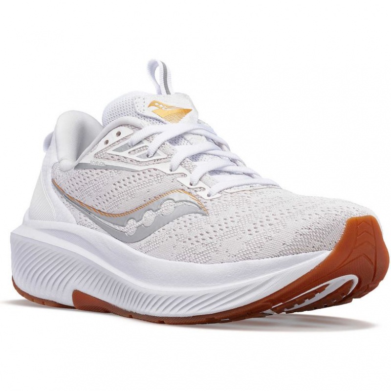 Saucony Echelon 9 Men's Running Shoes White | Jeddah KSEAO