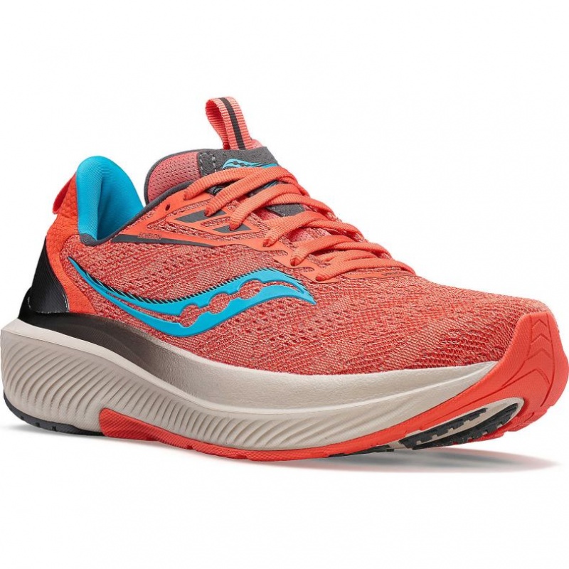 Saucony Echelon 9 Women's Running Shoes Coral | Jeddah PVNJO