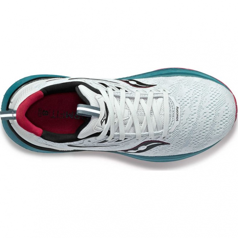 Saucony Echelon 9 Women's Running Shoes White | Riyadh HJBWO